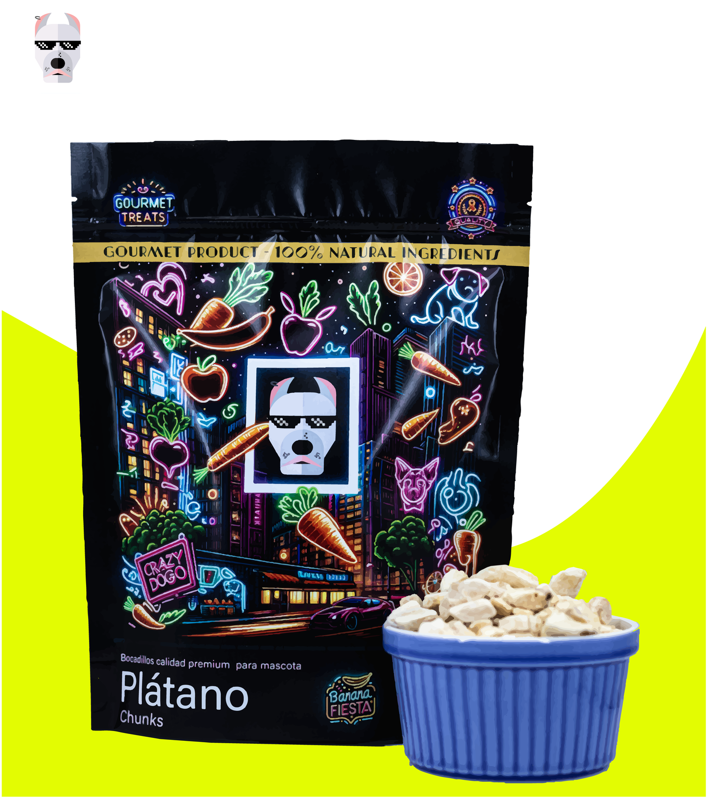 Banana Fiesta Chunks (Plátano en Trozos)