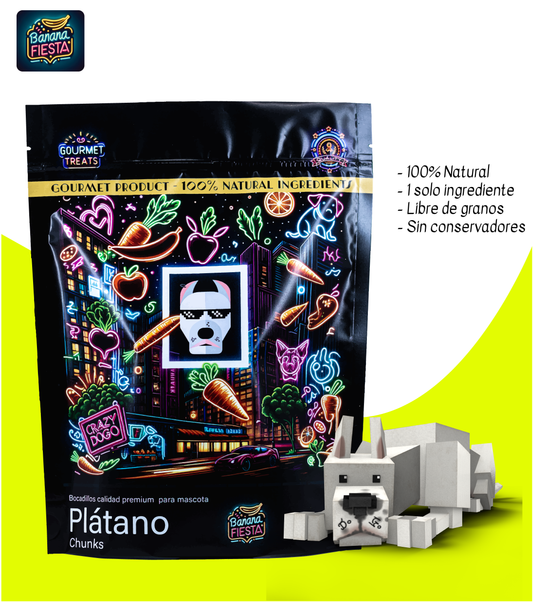 Banana Fiesta Chunks (Plátano en Trozos)